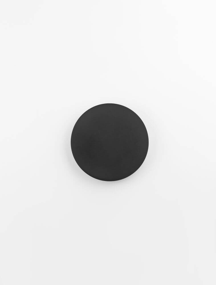 Cyrcle LED Wandleuchte Ø 22cm 3000K in schwarz, runde Form, moderne Wandbeleuchtung
