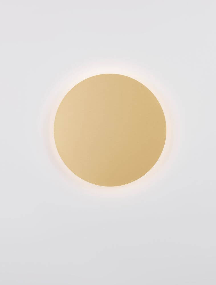 Cyrcle LED Wandleuchte Ø 30cm 3000K in elegantem, rundem Design für gemütliche Beleuchtung.