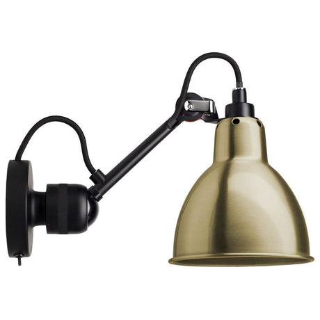 DCWéditions Gras N°304 Wandleuchte mit Schalter drehbar, ikonisches Design mit drehbarem Lampenschirm.