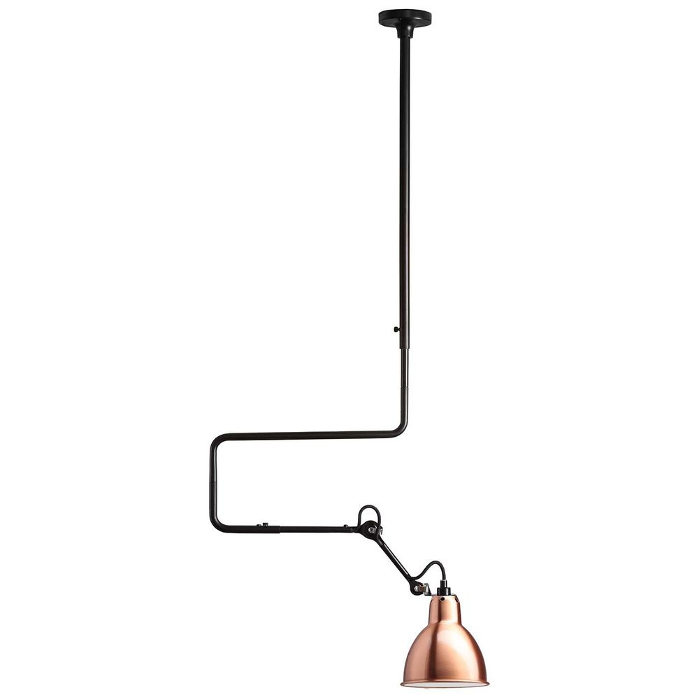 DCWéditions Gras N°312 Deckenlampe mit Ausleger, ikonisches Design, 20. Jahrhundert, ergonomisch und robust.