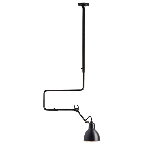 DCWéditions Gras N°312 L Deckenlampe mit Ausleger in modernem Design und flexibler Armstruktur.