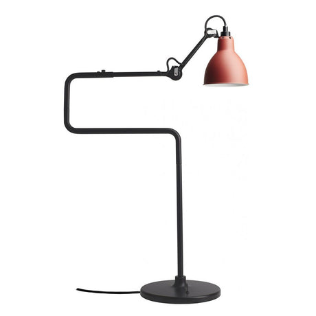 DCWéditions Gras N°317 Tischlampe mit Schirm schwenkbar in modernem Design und verstellbarem Arm