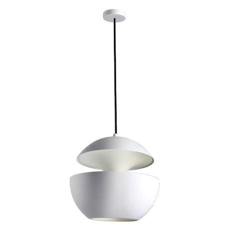 DCWéditions Here Comes The Sun Ø 35 cm LED-pendellampe med unik lysutstråling i hvitt.