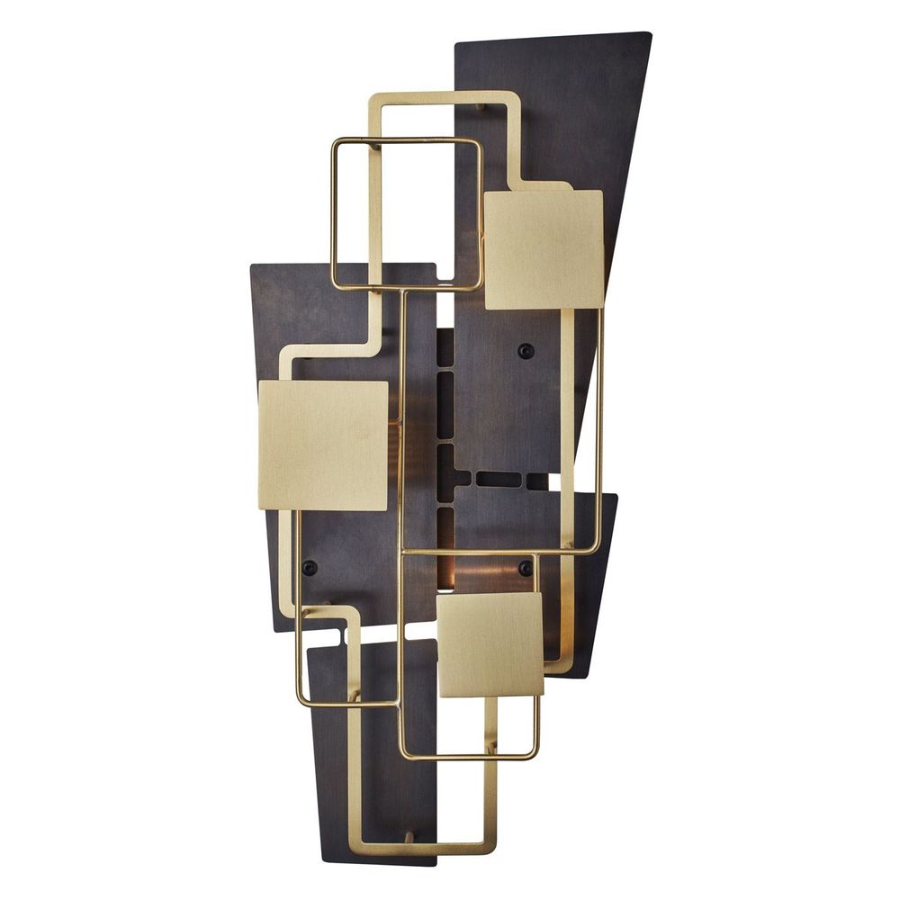 DCWéditions Map 2 Wandleuchte geometrisch mit modernem Design und geometrischen Formen.