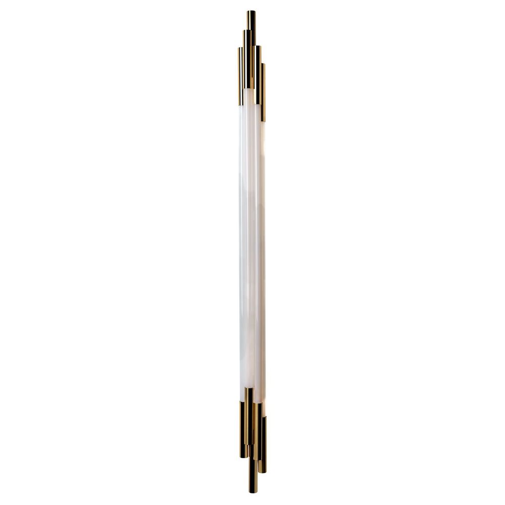 DCWéditions Org LED Wandleuchte mit eloxiertem Aluminium und Opalglas für blendfreies Licht.