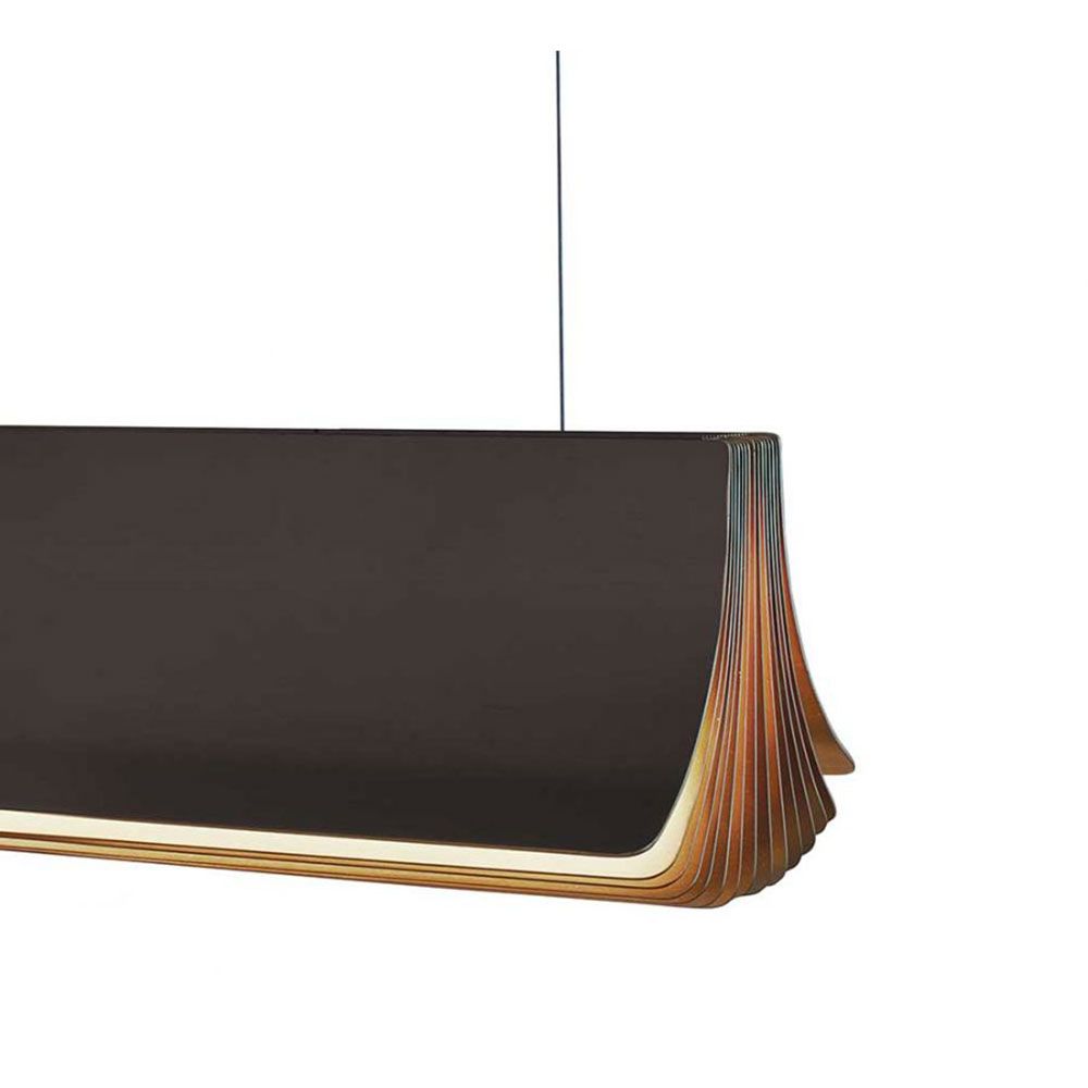 DCWéditions Respiro LED Pendelleuchte 120cm in elegantem Design und einzigartiger Form.