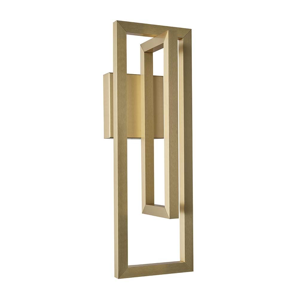DCWéditions Borely LED Wandleuchte von Eric Gizard, geometrisches Design für warmes Licht.