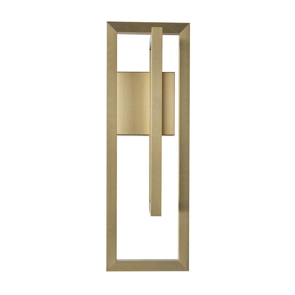 DCWéditions Borely LED Wandleuchte mit geometrischen Formen und warmem Licht.