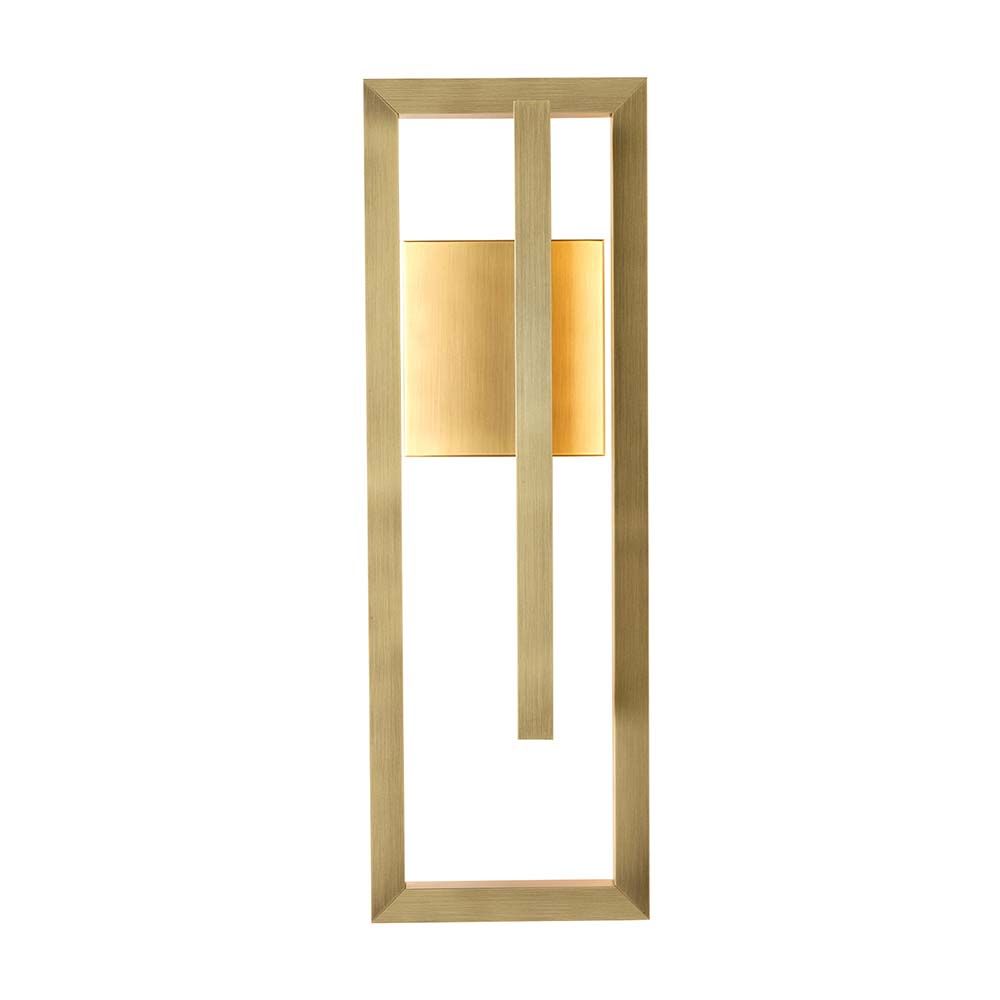 DCWéditions Borely Wandleuchte von Eric Gizard in geometrischem Design mit warmem Licht.