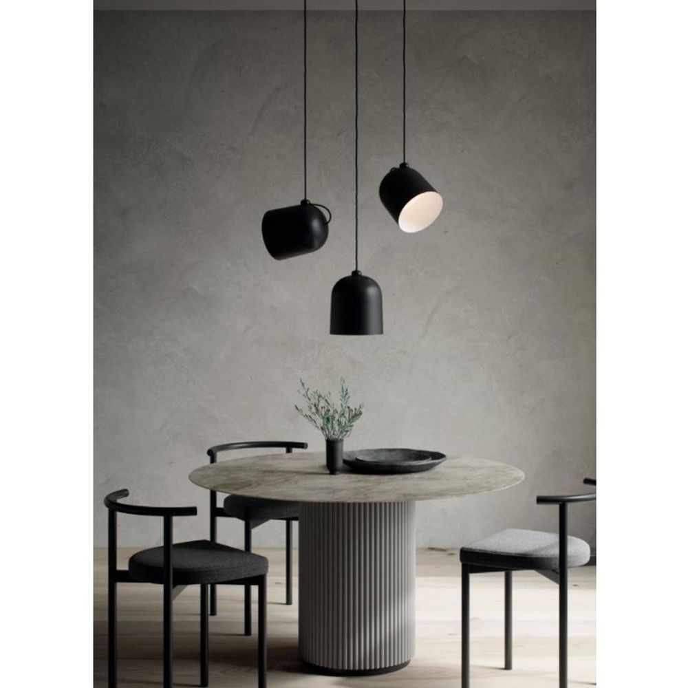 LED Pendelleuchte Angle Schwarz