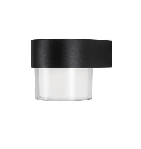 Darf LED Außenwandleuchte Downlight 3000K Schwarz IP54