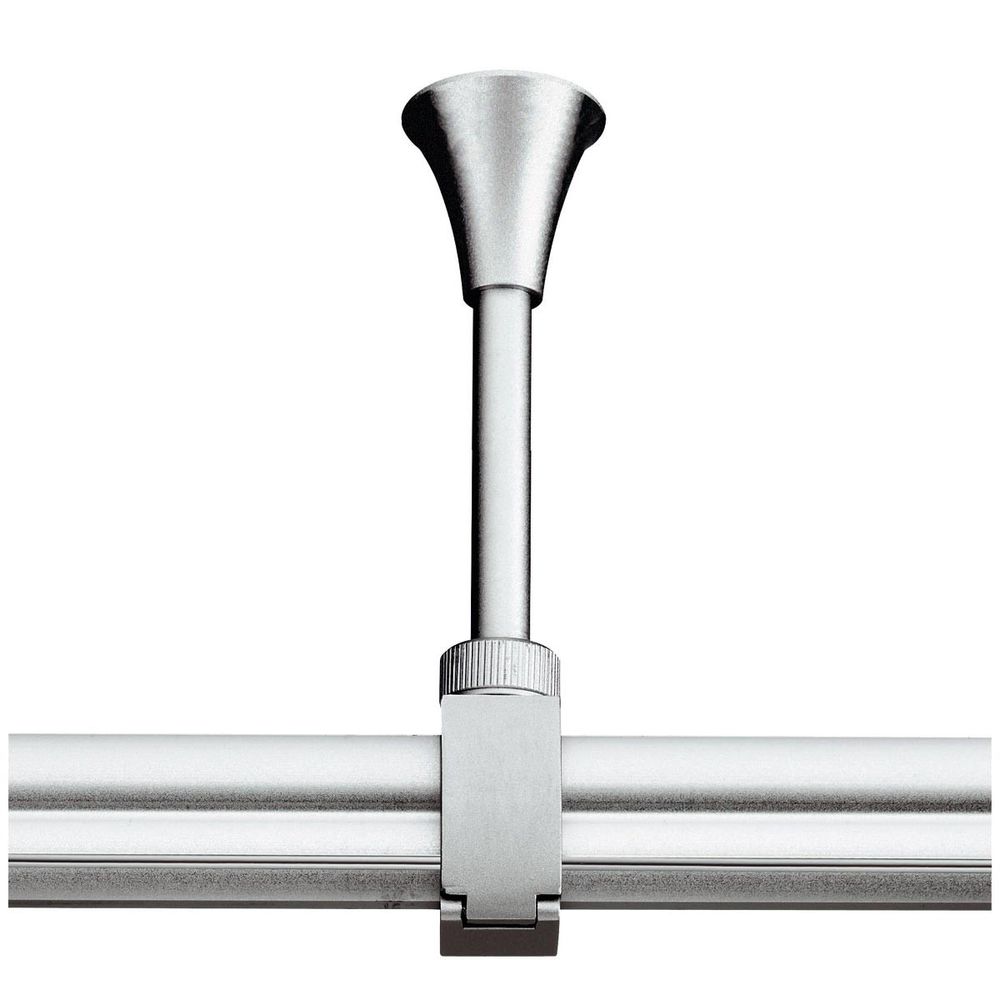 Deckenabhängung für Easytec II 10cm Silbergrau an Hochvolt Schienen-System in silbergrau