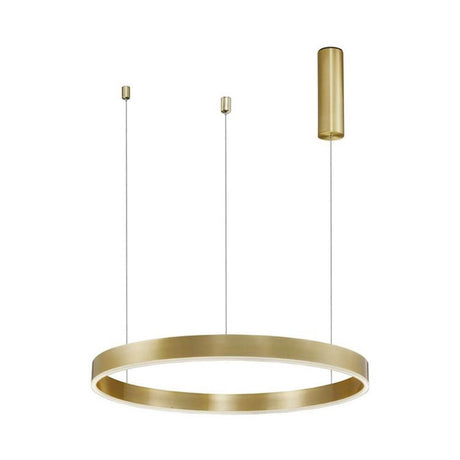 Motif LED pendant light Ø 100 cm made of aluminium and acrylic in a modern design.