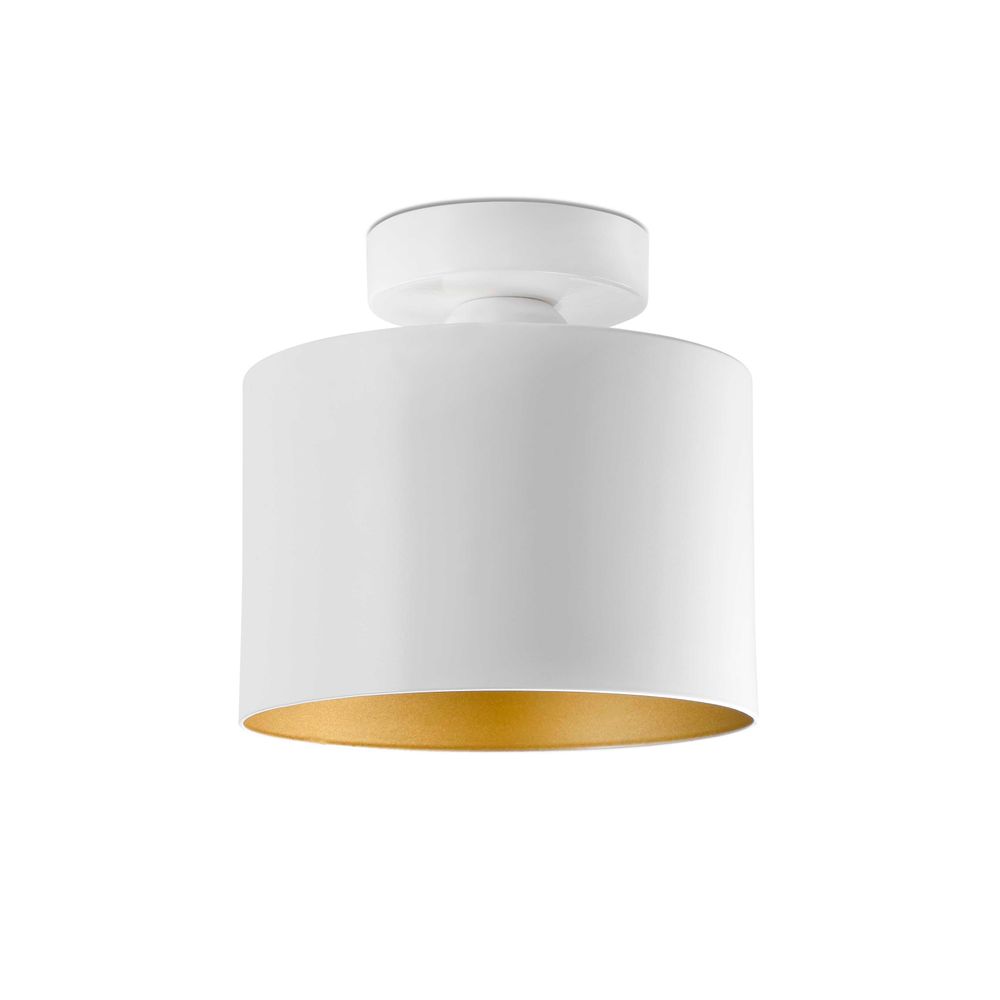 Deckenleuchte JANET Weiß, Goldfarben mit modernem Design und elegantem Finish.