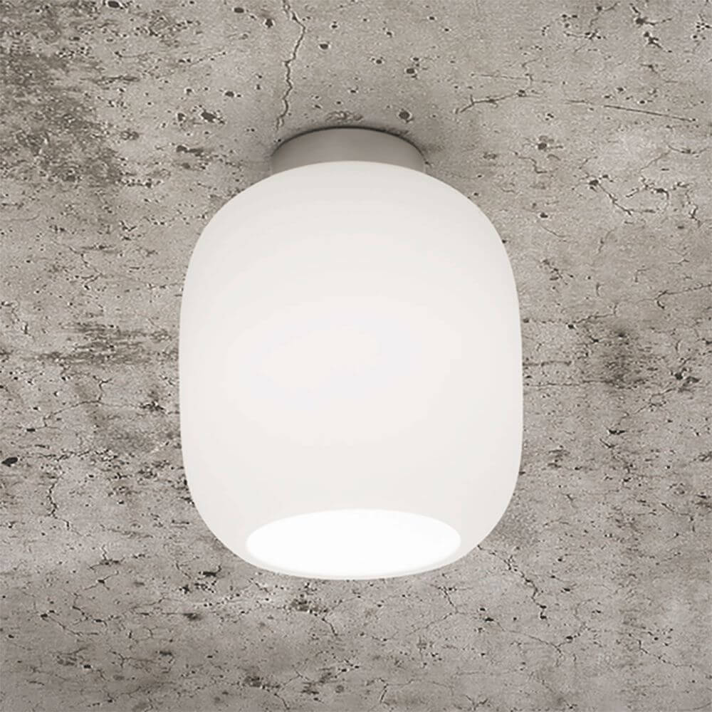 Moderne Casablanca Deckenleuchte Murea Ø 13cm mit Baldachin, elegantes Design und weiches Licht.