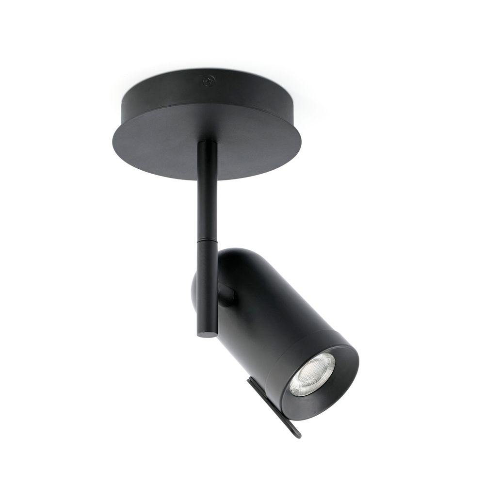 Deckenleuchte ORLEANS Schwarz, moderne Deckenlampe mit schickem schwarzen Design für stilvolle Raumbeleuchtung.