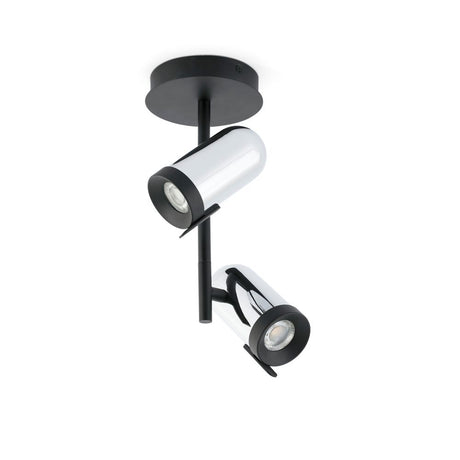 Ceiling light ORLEANS 2-light Chrome in a modern design with adjustable light sources.