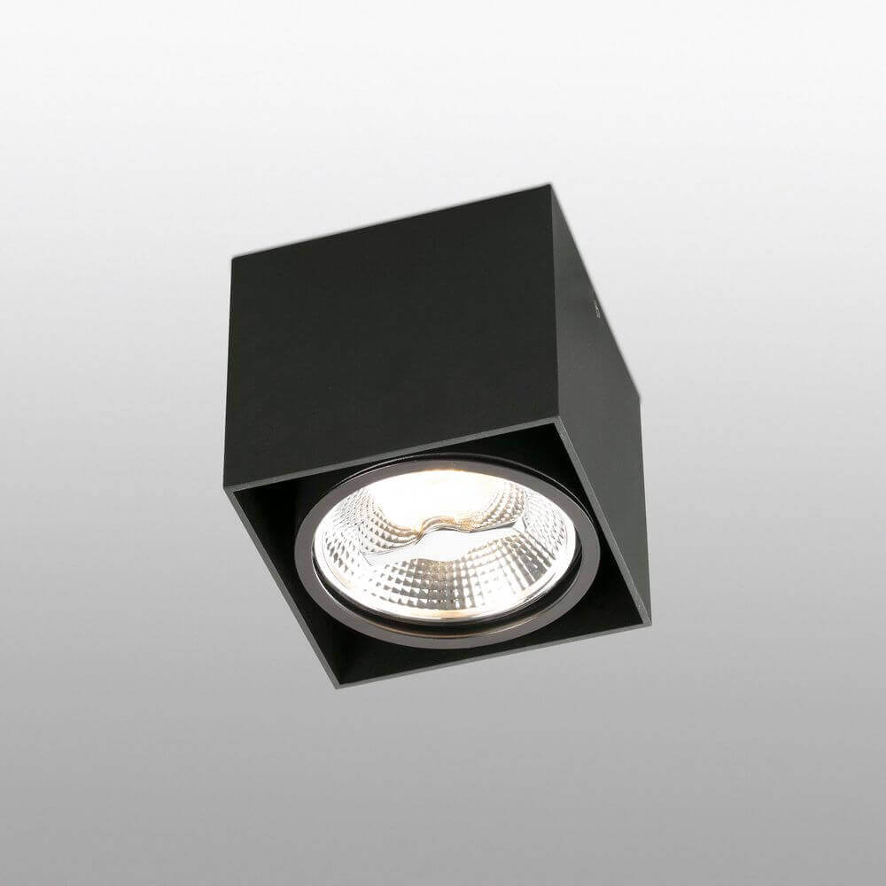 Ceiling lamp tecto black