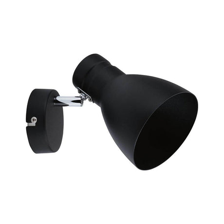Davy ceiling spotlight, black, dimmable, wall-mounted in a modern design.