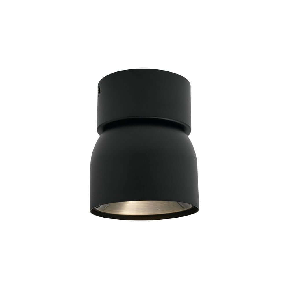 Deckenstrahler Pitcher in modernem Schwarz, ideal für zeitgemäße Innenraumgestaltung.