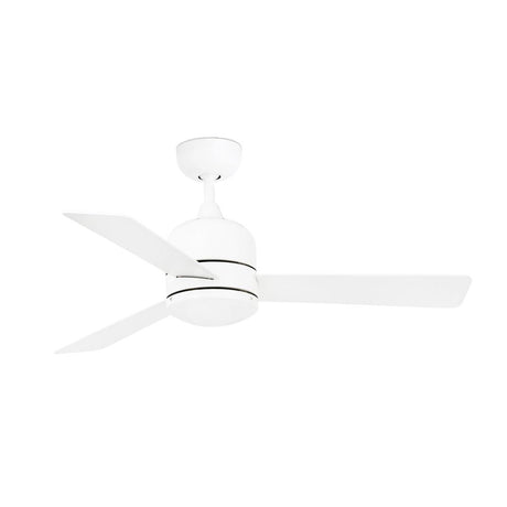 Deckenventilator OBOE Weiß, Weiß-Ahorn in modernem Design für jeden Raum.