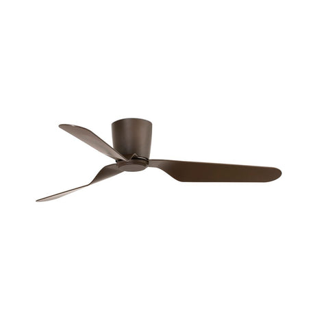 Deckenventilator PEMBA Ø 132cm 3 Flügel Braun - elegantes Design in Braun mit 3 Flügeln für stilvolle Raumkühlung.