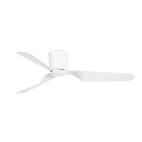 Deckenventilator PEMBA Ø 132cm 3 Flügel Weiß mit modernem Design in Weiß für stilvolle Raumkühlung.