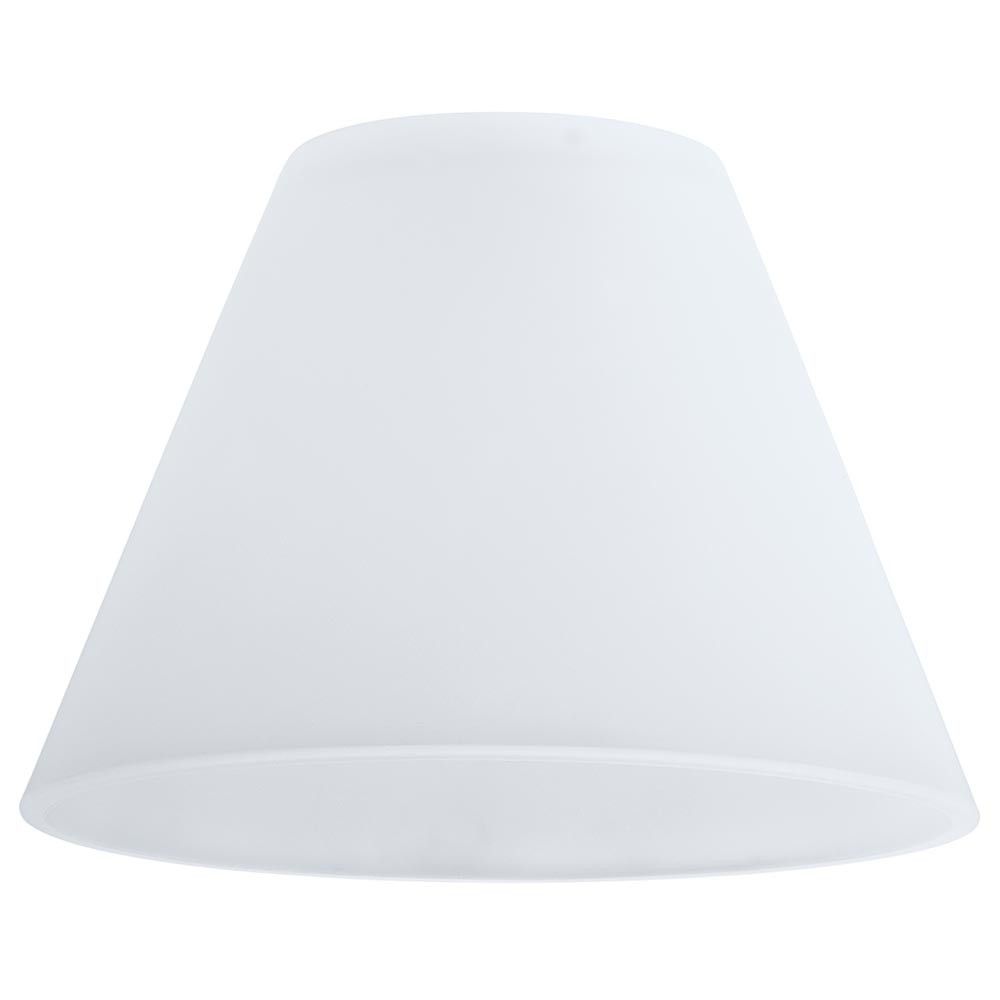 DecoSystems Schirm Kegi max. 50W Weiß - dekorativer Schirm für Strahler und Spotbeleuchtung