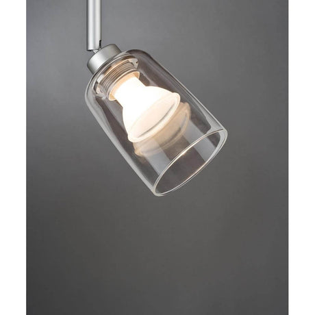 DecoSystems Schirm Rado Klar max. 50W, eleganter Vollglasschirm für blendarmes Licht und gemütliche Atmosphäre.