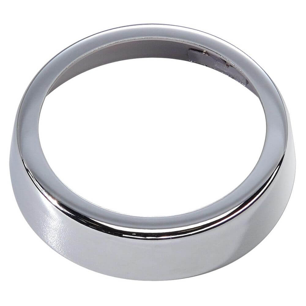 Decoring 51mm für GU10 Chrom - verchromter Dekoring für GU10 oder MR16 Halogenleuchtmittel
