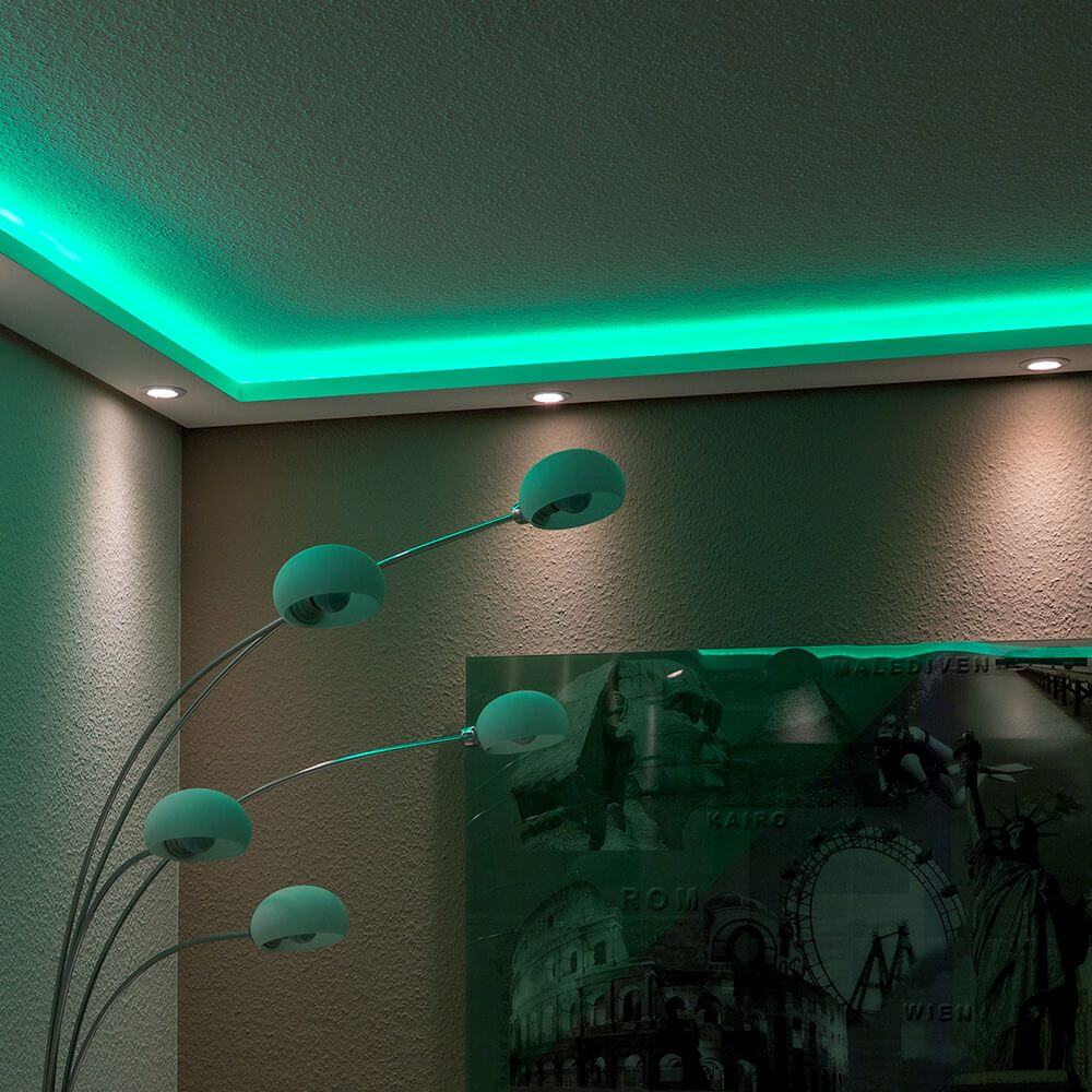Decor Profiel L GEKACHT STRIP 1,2 M indirecte wand of plafond