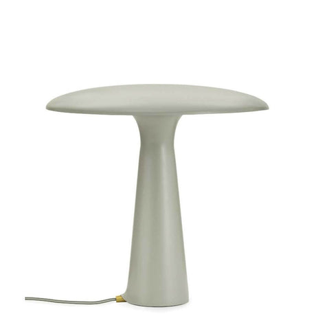 Design table lamp Shelter Ø 41 cm limestone in a soft, minimalist design for cozy light.