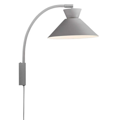 Dial wall light – modern wall light with Scandinavian design and decorative uplight effect.