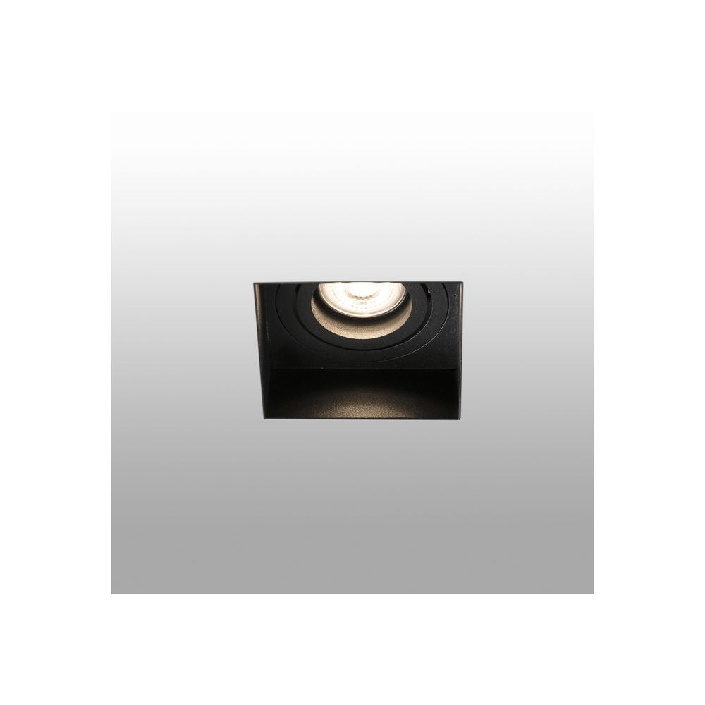 Downlight HYDE Quadratisch GU10 Schwarz - elegantes Design und moderne Beleuchtungslösung für jeden Raum.