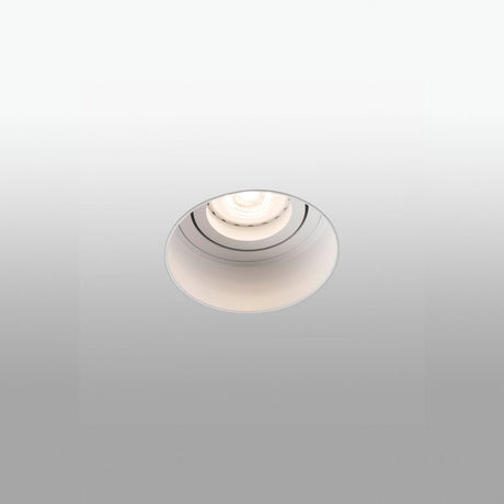 Downlight HYDE Rund GU10 Weiß - Einbauleuchte ohne Rahmen und Trafo, stilvolles Design für moderne Innenräume.