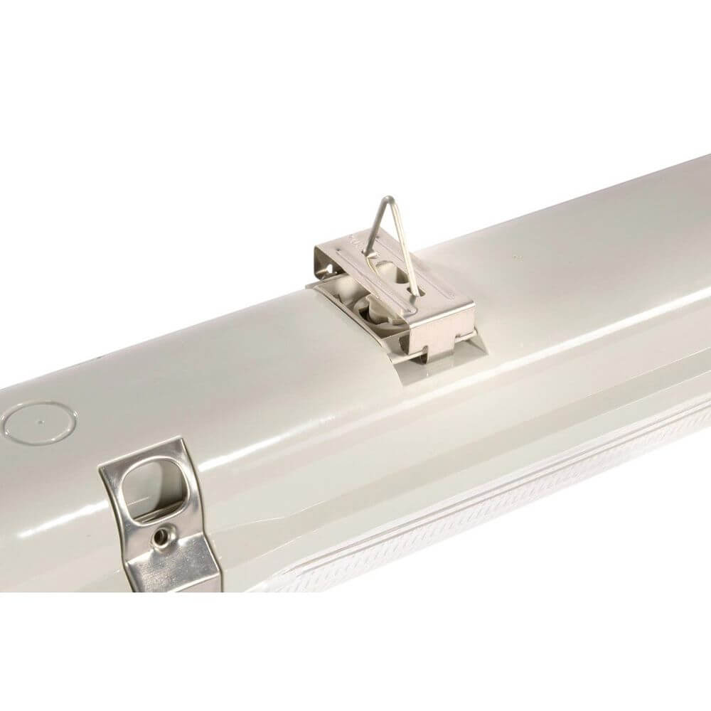 Detailaufnahme der Downunder OUT LED M Wandeinbauleuchte anthrazit mit Halterung und Gehäuse