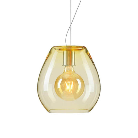 Szklana lampa wisząca bagan