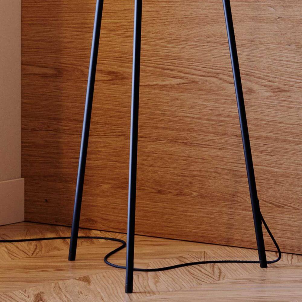 s.luce Tripod floor lamp Orb Tripod 160cm with glass globe