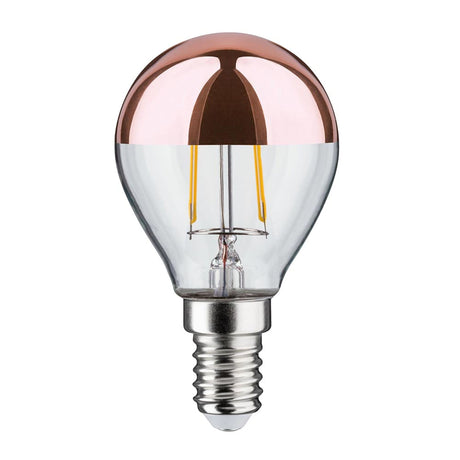 E14 2,6W LED dråbehovedspejl kobber 2700K