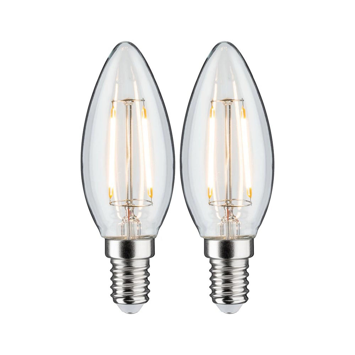 E14 2,7W LED Kerze Filament 2700K Klar