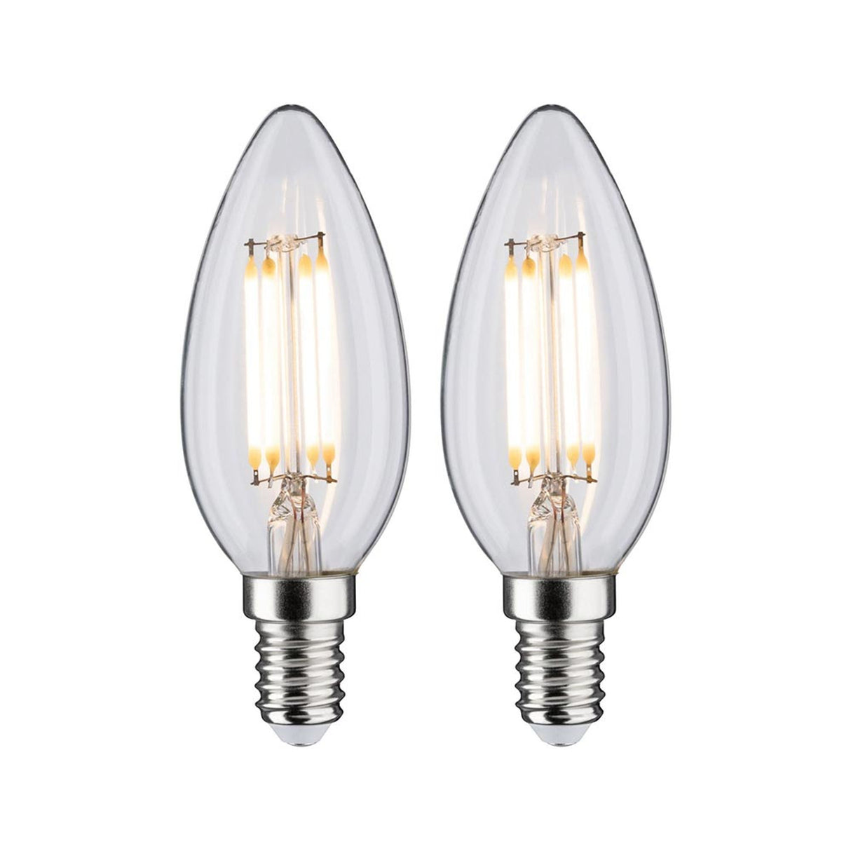 E14 4,5W LED Kerze Filament 2700K Klar
