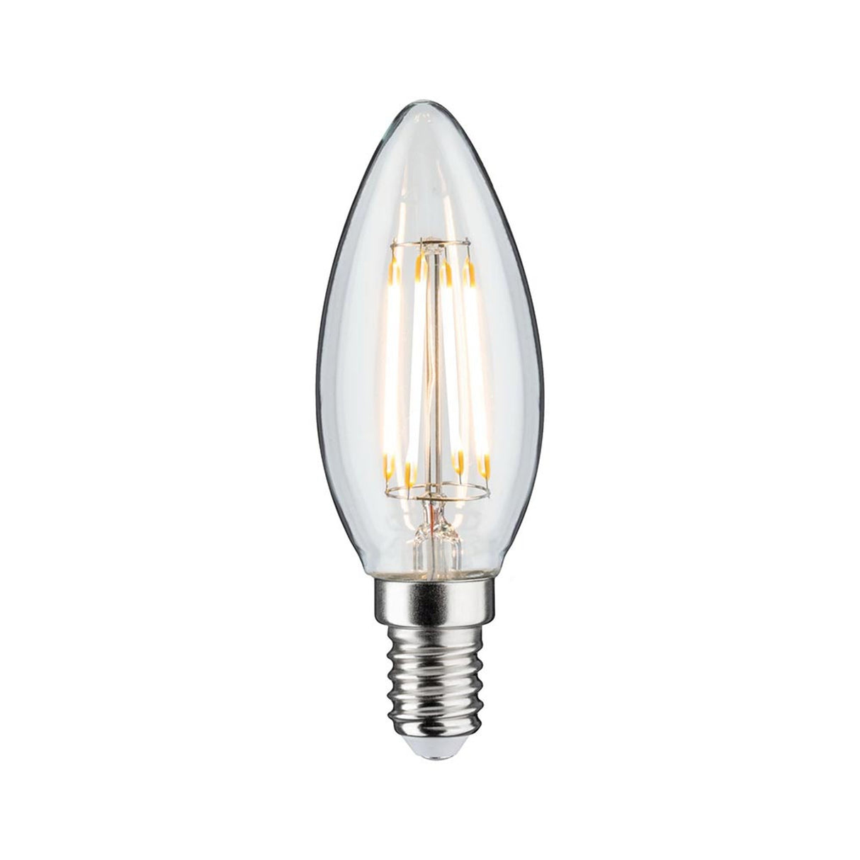 E14 4,8W LED Kerze Filament 2700K Dimmbar Klar