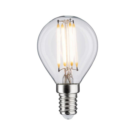 E14 4,8 W LED Ampoule à filament 2700 K, lot de 5, forme goutte