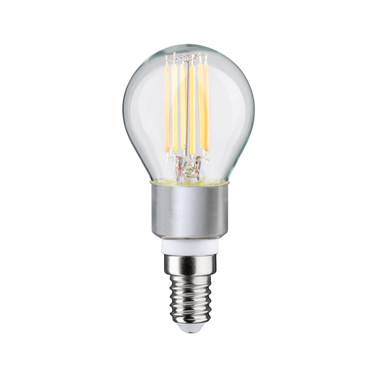 E14 5W LED Tropfen Filament CCT 1800-3000K Klar