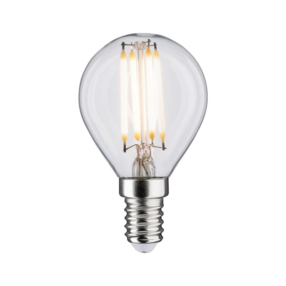E14 5W LED Tropfen Filament 2700K Klar