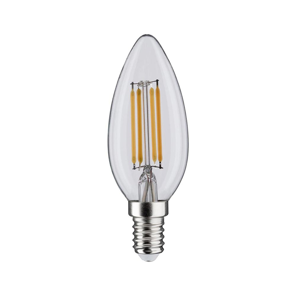 E14 LED 4,5W Kerze 2700K Filament, Klar