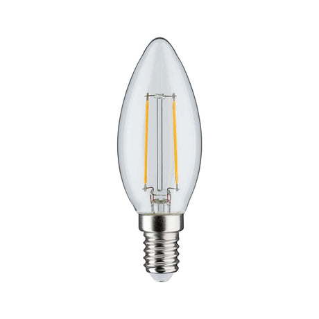 E14 LED Kerze 2,5W 3-Stufen Dimmbar, klare LED-Lampe mit raumlicht rundum und langer Lebensdauer