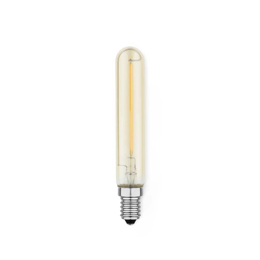 E14 LED Retro Amp Warmweiß 2700K 250lm 2W in Stabform für dekorative Beleuchtung