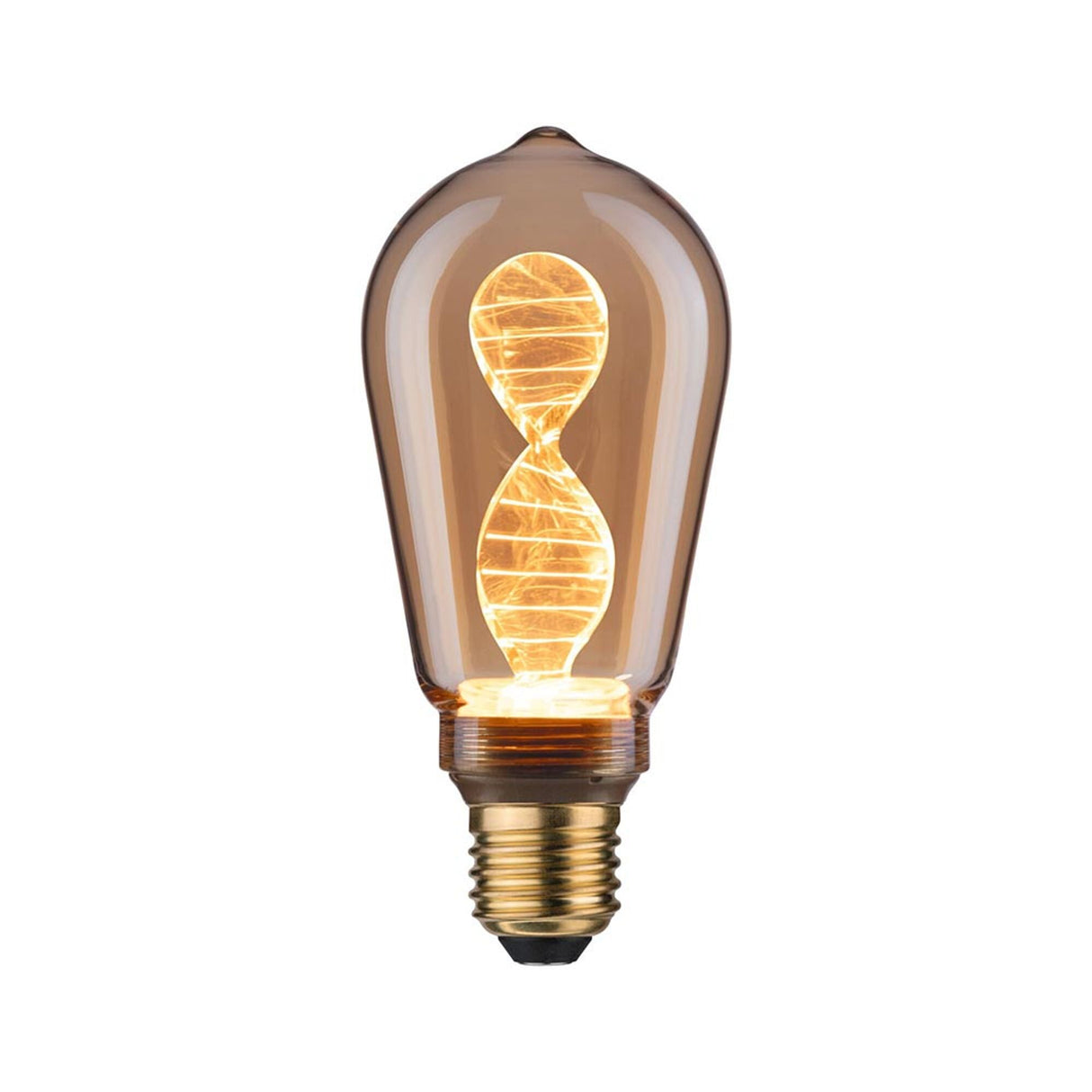 E27 3,5W LED Kolben Helix 1800K Gold