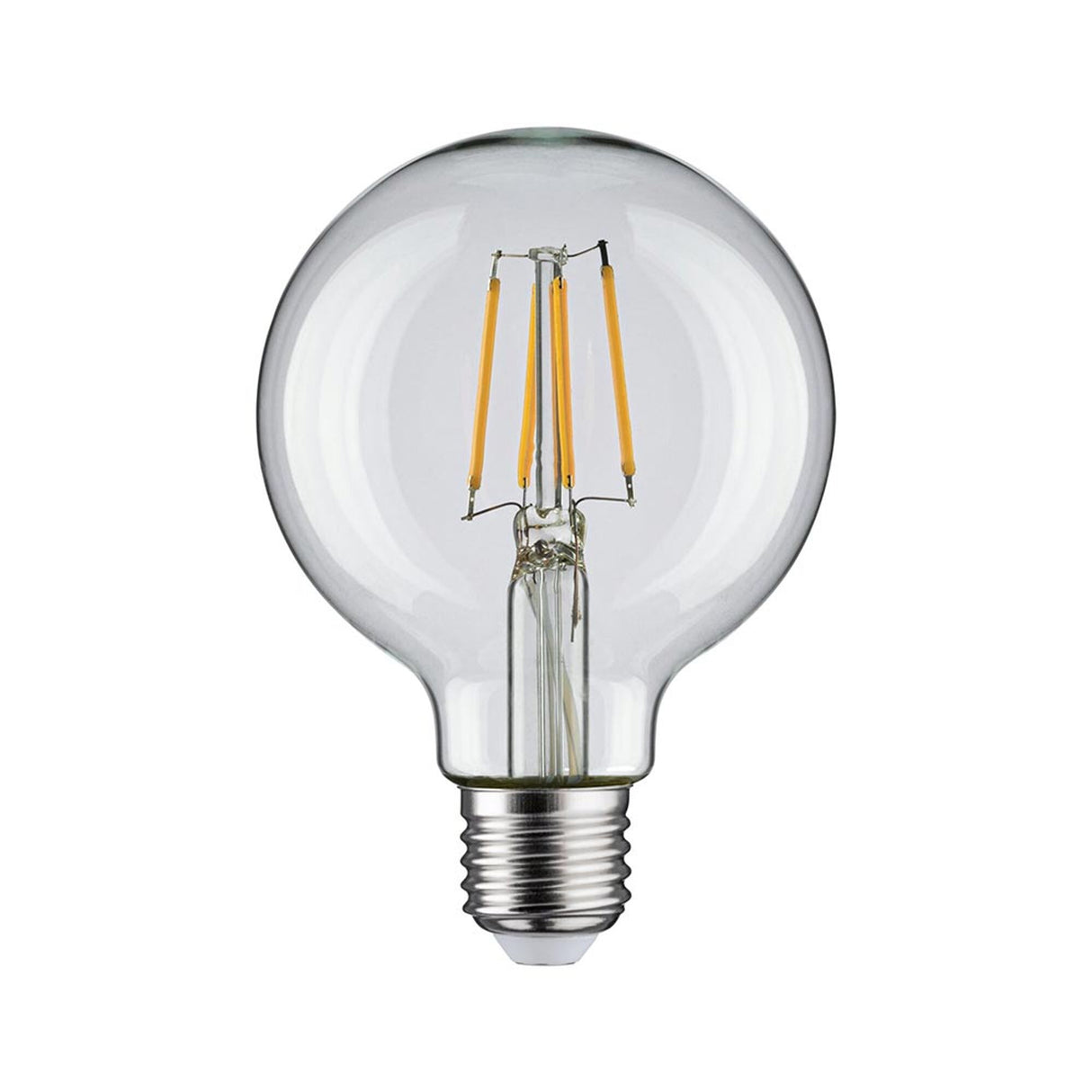 E27 4,8 LED Globe Filament 2700K Klar